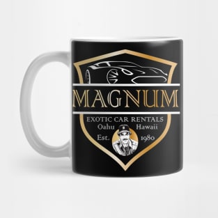 Magnum Exotic Car Rental Mug